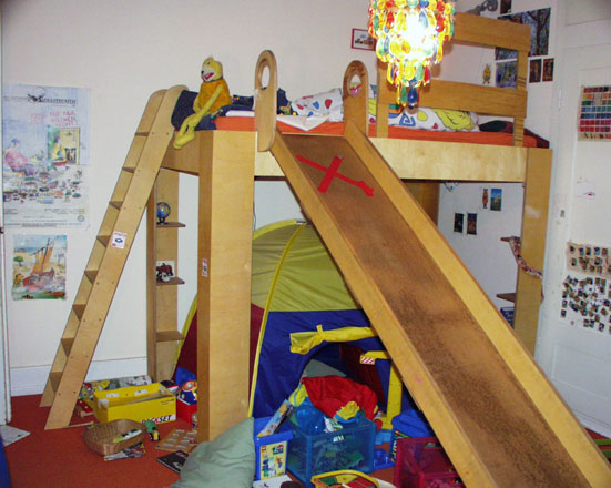 Hochbett für Karl, Kinder oder Erwachsene